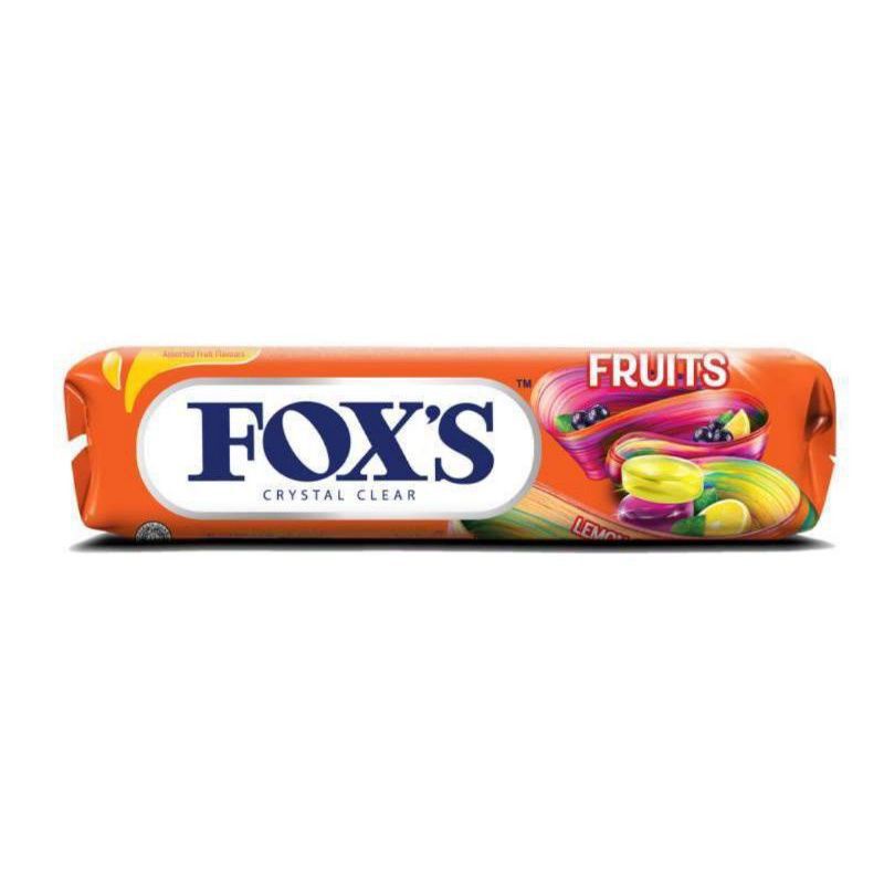 

Fox's Crystal Clear Permen Fruits 37gr