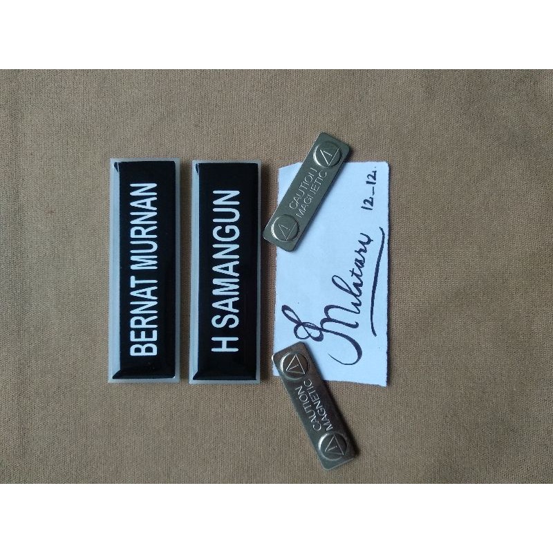 

name tag magnet
