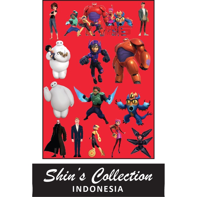 

Sticker stiker murah anti air Big Hero 6 1 pc