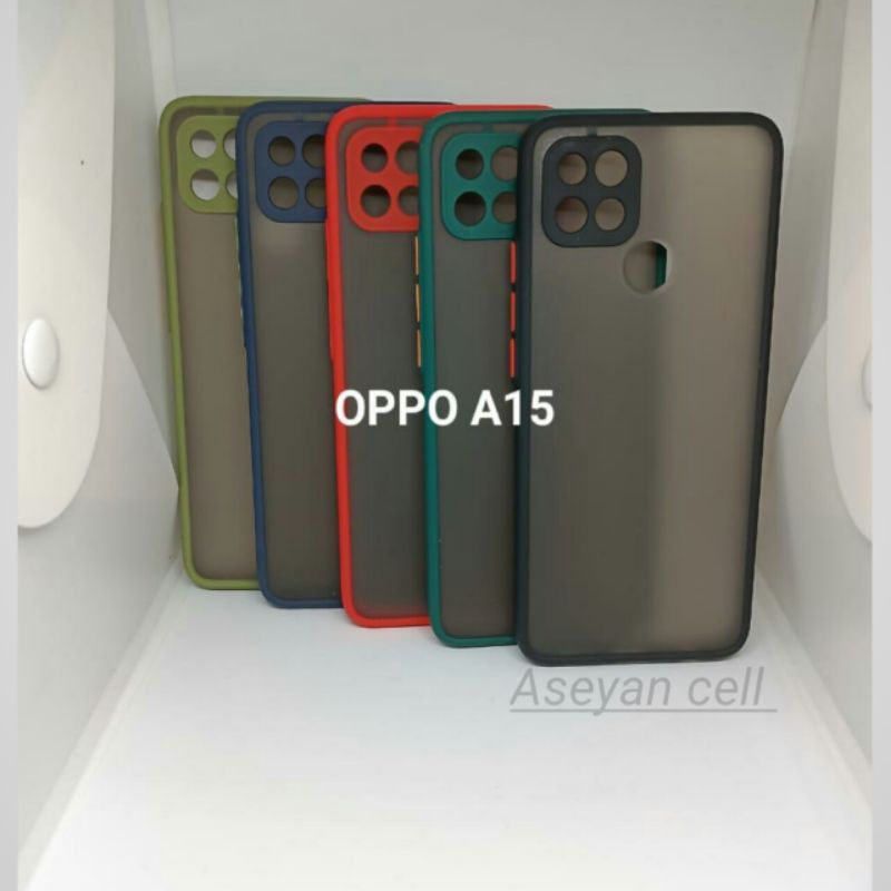 case oppo a15 my coice +pelindung kamera silikon Oppo a15 bumper case