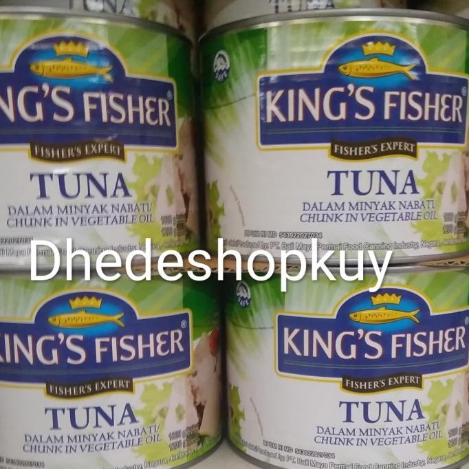 

King's Fisher Tuna Chunk in Vegetable oil 1,8kg ---Termurah---