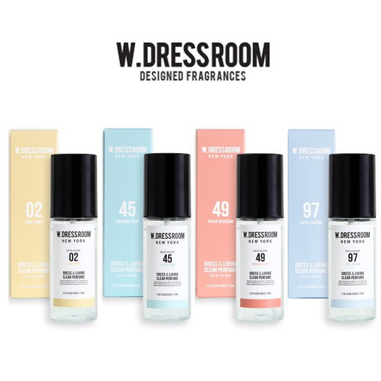 W.DRESSROOM Dress &amp; Living Clear Perfume 70ml