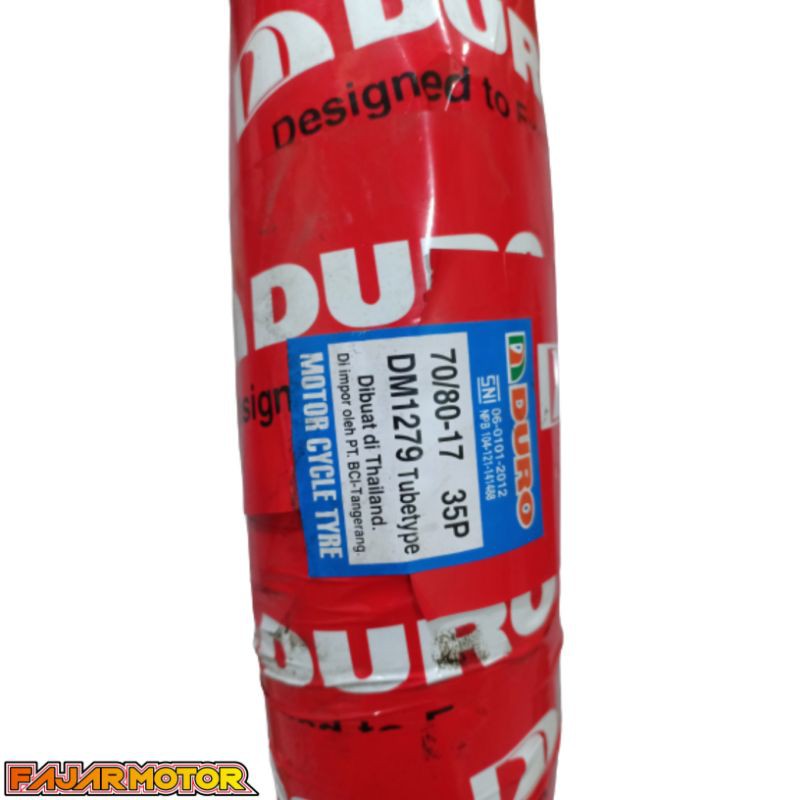 DURO BAN LUAR TYPE D40 DM1279 70/80 RING 17