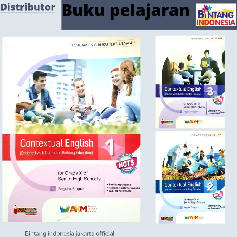 Platinum - Buku Pelajaran Contextual English Kelas 10,11,12 SMA  Kurikulum 2013 Revisi
