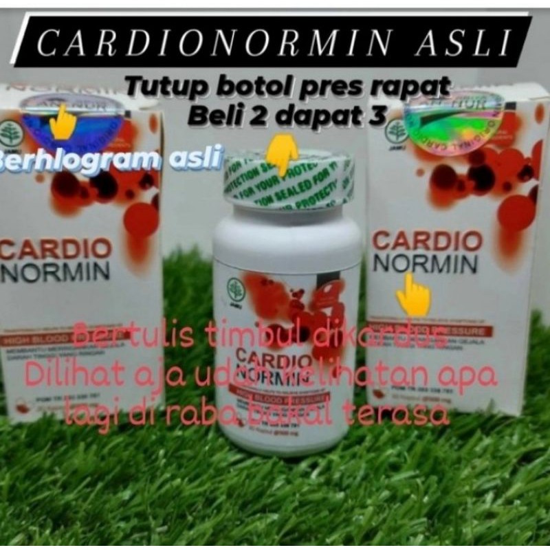 Cardionormin Asli Obat Hipertensi - Cardio Normin Original Herbal 