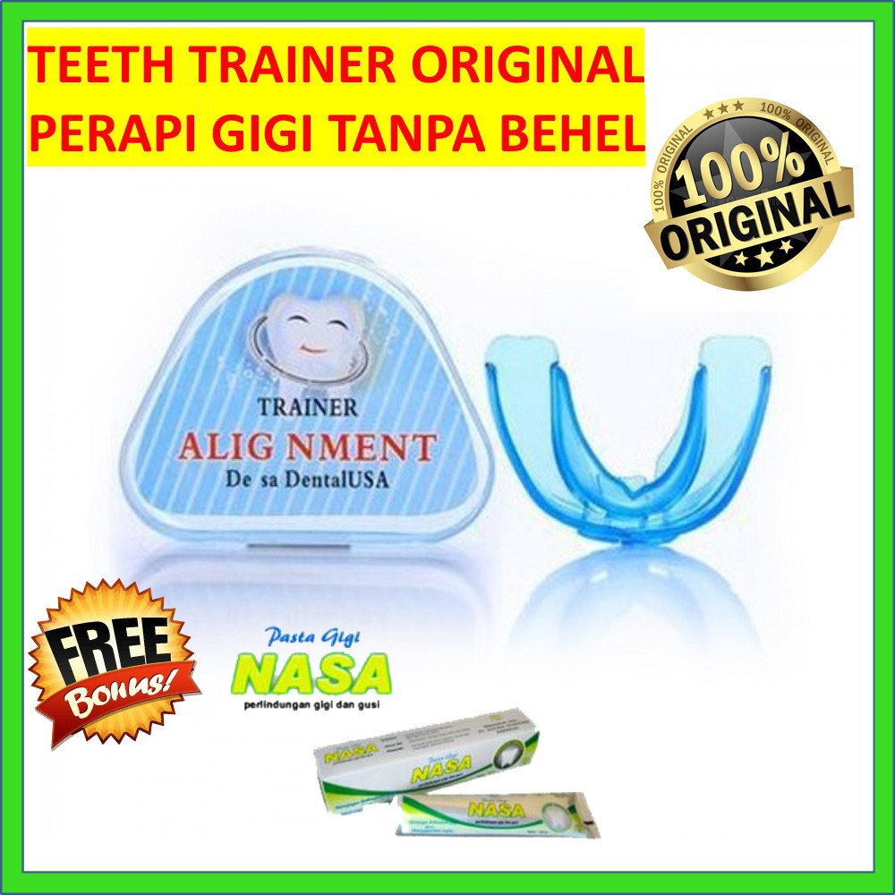 Perapih Gigi Behel Teeth Trainer Alignment Original Merapikan Tonggos Gingsul Perapi Matt Lentur Ori