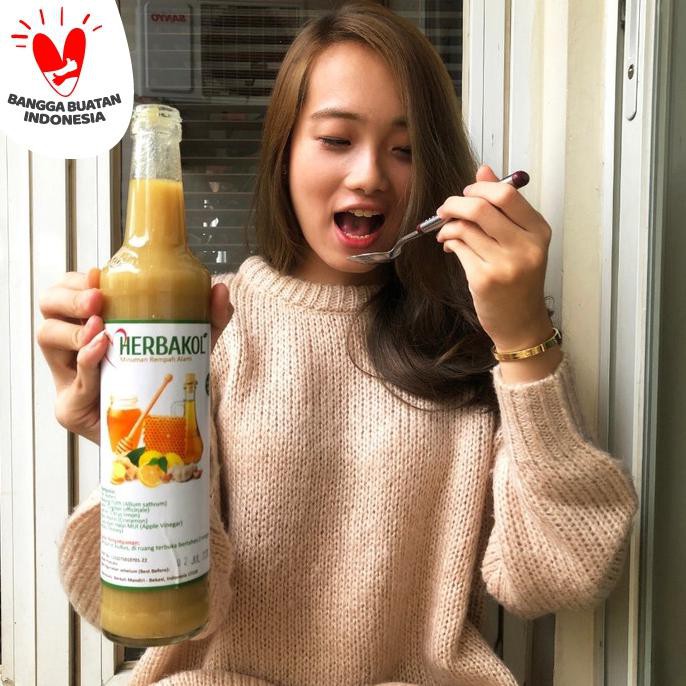 

Jus Herbal Bawang Putih+Jahe+Lemon Import+Cuka Apel+Madu HERBAKOL SPECIAL