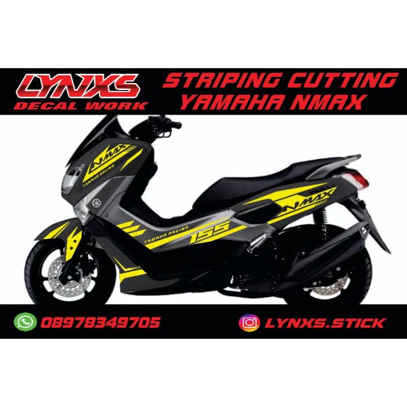 cutting stiker nmax fullset