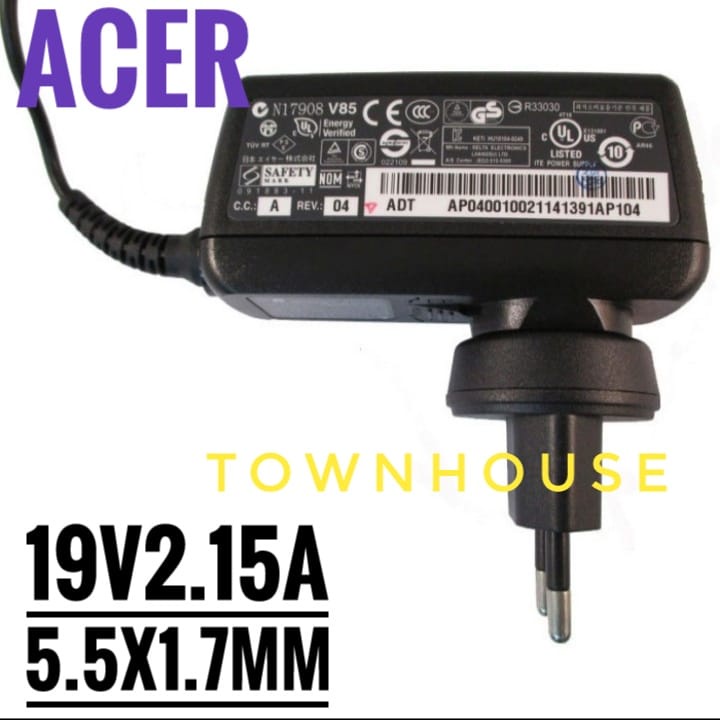 Adaptor Charger Laptop Acer Aspire One D255 D270 522 532 532H 19V 2.15A ORIGINAL