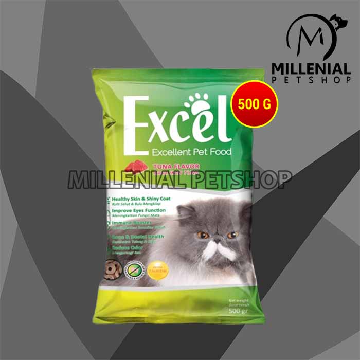 Makanan Kucing Excel Freshpack 500gr Excel donat Excel Ikan 500 gr