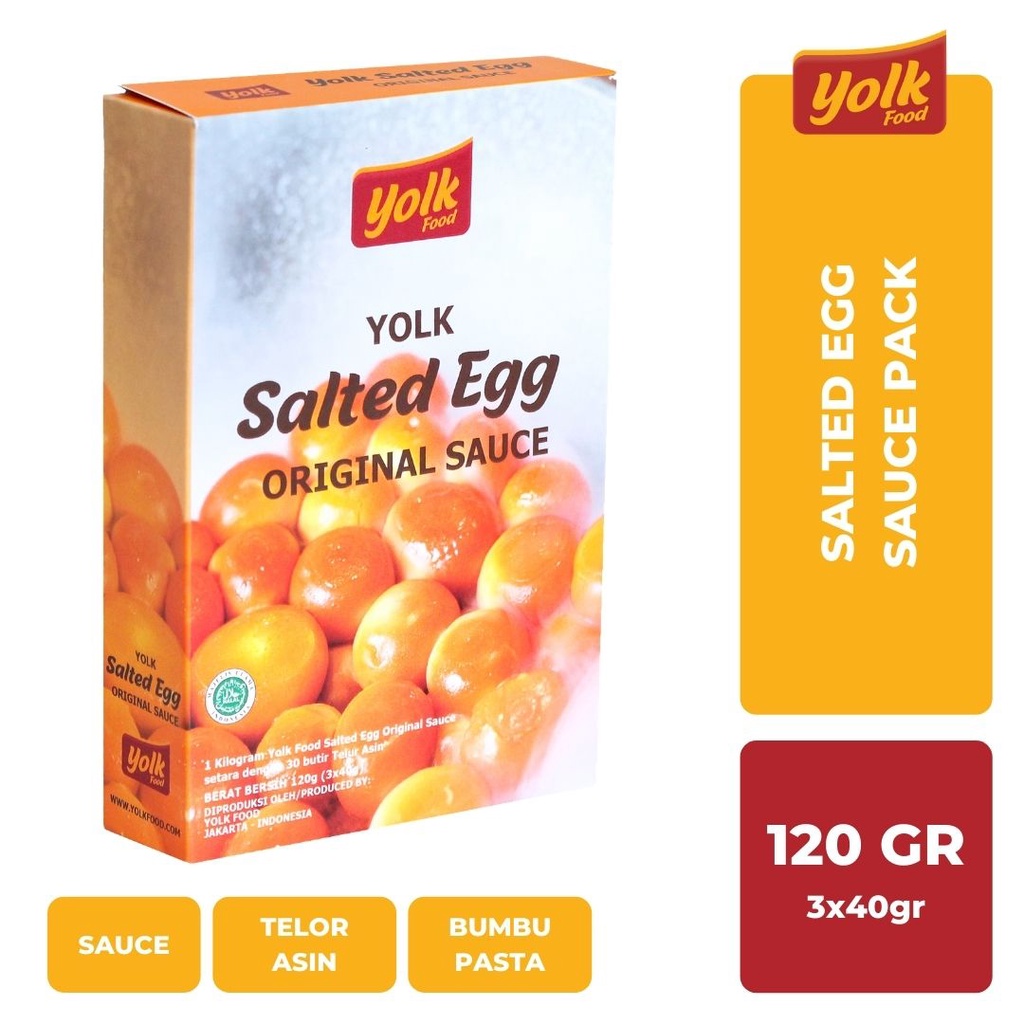

Yolk Food Salted Egg Sauce 120 gr