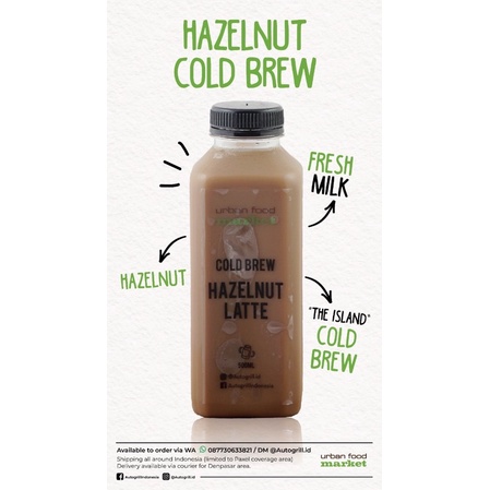 

Hazelnut Cold Brew (500ml)