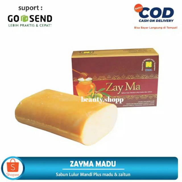 COD - Sabun Lulur Madu Zayma NASA - Sabun Zayma - Sabun Madu - Sabun Nasa - Beauty Shopp