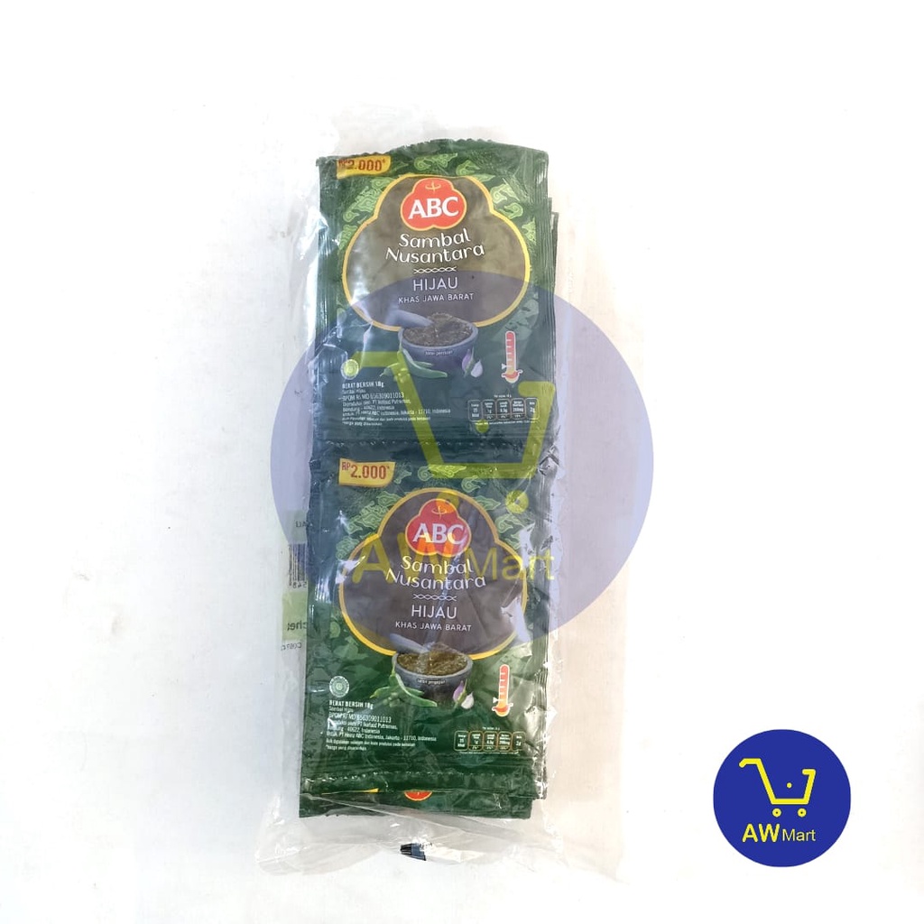 ABC SAMBAL RENCENG - ALL VARIAN - SAMBAL ASLI, HIJAU, GEPREK, TERI