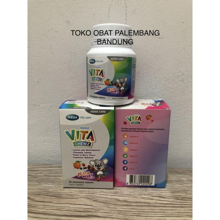 

KESEHATAN GRL 51167 KIDDZ VITA CHEWZ 30 CHEWABLE TABLETS MEGA WE CARE