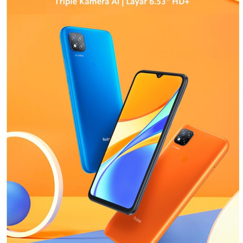 xiomi redmi 9c ram 4/64gb garansi resmi 100% original