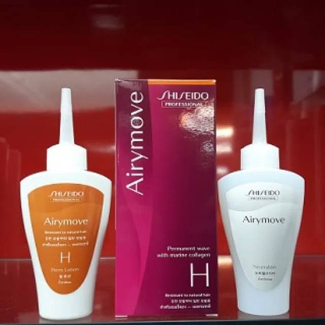 Shiseido H Airymove permanen wave curl profesional for normal hair