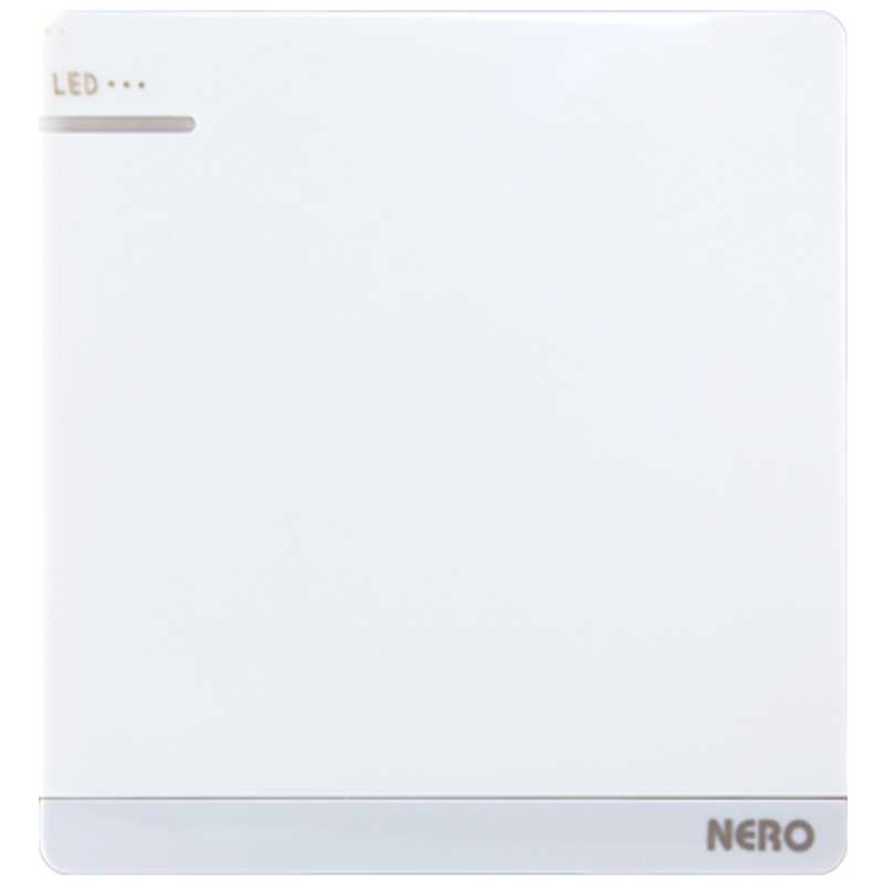 DECORA Q71611D-White Saklar Engkel WIth LED NERO