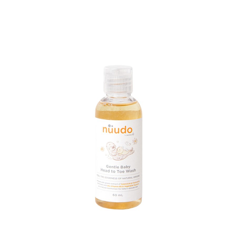 Nuudo Gentle Baby Head to Toe Wash 60ml