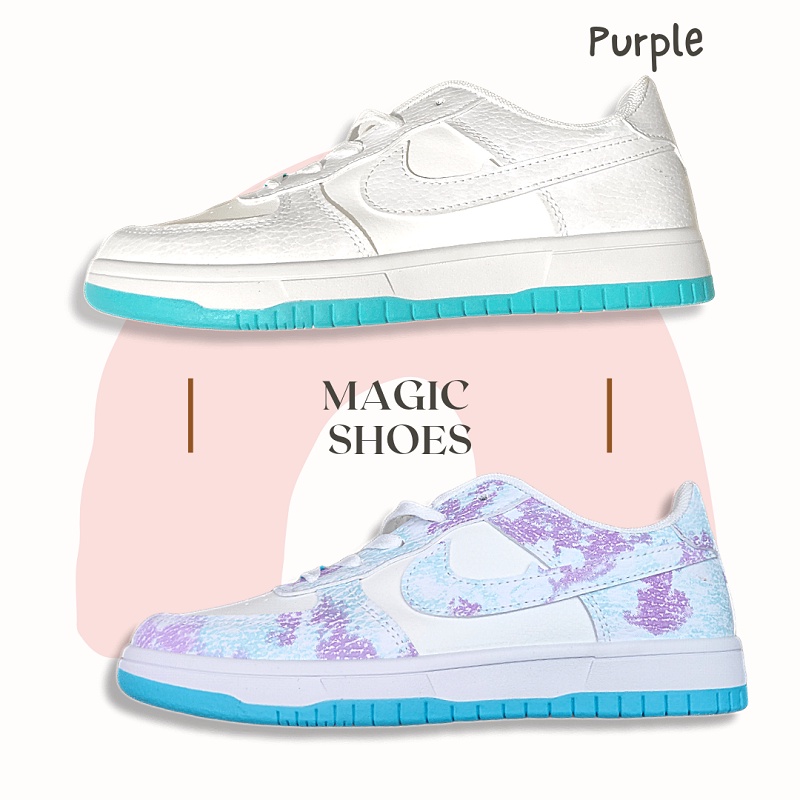 LUMMYSHOP SEPATU WANITA GRADIENT SNEAKERS MAGIC IMPORT