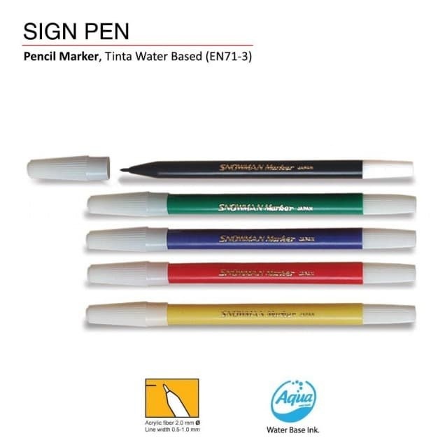 

Spidol Pen Snowman Kecil