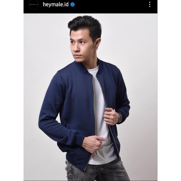 Male ID comfy Jacket Blue