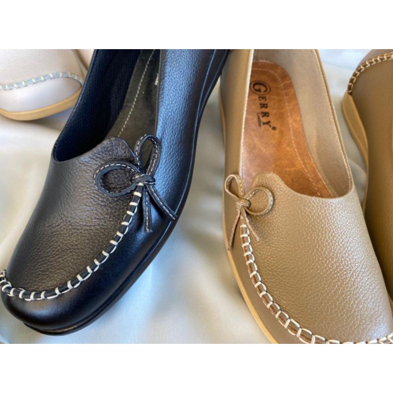 Slip On Kulit Asli -Luigi Leather