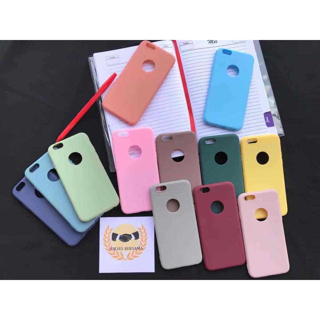 BSB Case Casing Softcase Silikon Candy Macaron Oppo Vivo