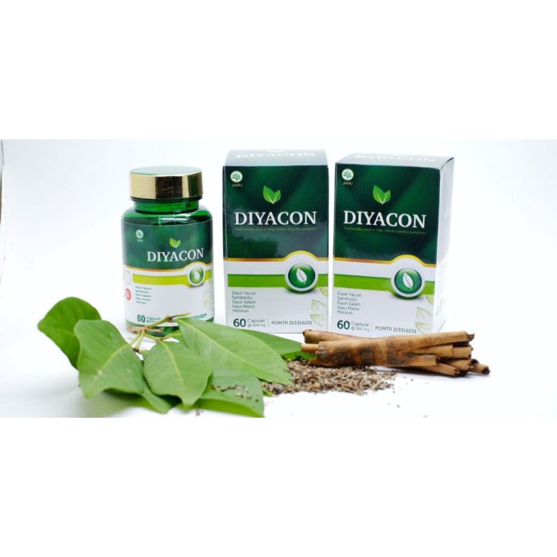 KAPSUL DIYACON HERBAL UNTUK DIABETES