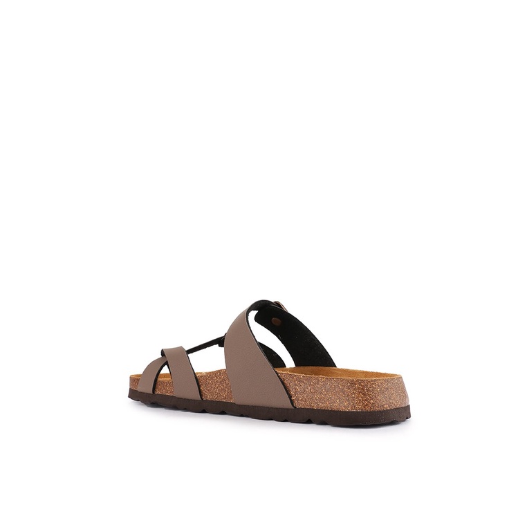 SANDAL JEPIT KULIT GRUNLAND PRIA ORIGINAL CASUAL ASLI COKLAT GRM01