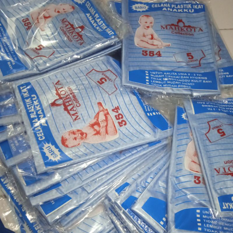 Popok Plastik Ikat Bayi Merk Mahkota