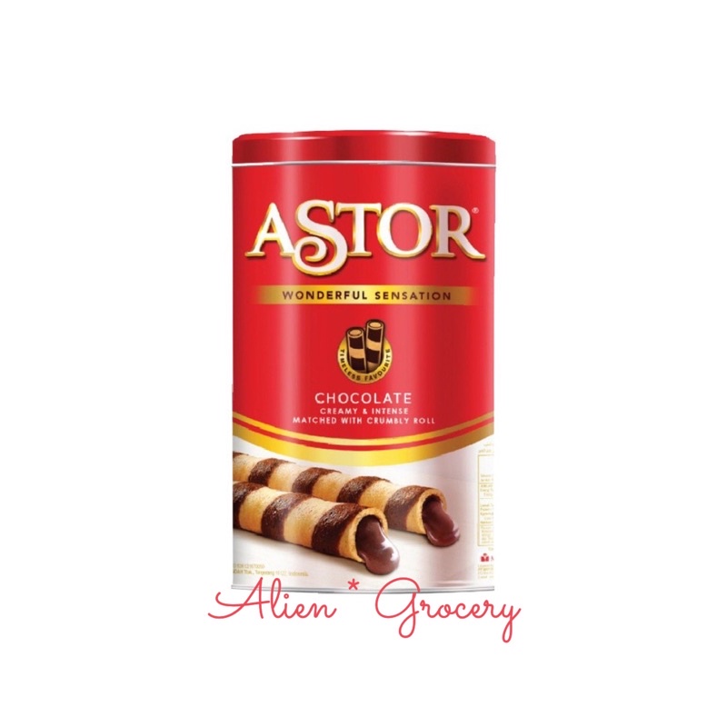 

Astor Kaleng Coklat Wafer 330gr