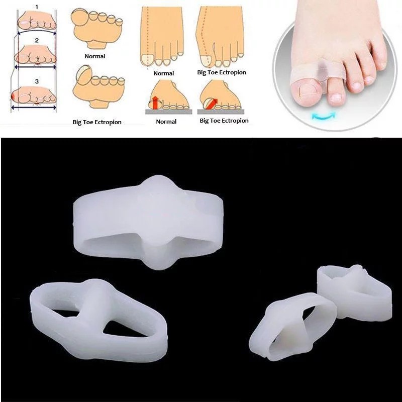 Original Pelurus Jempol Kaki Korektor Bunion Hallux Valgus Exp Baru