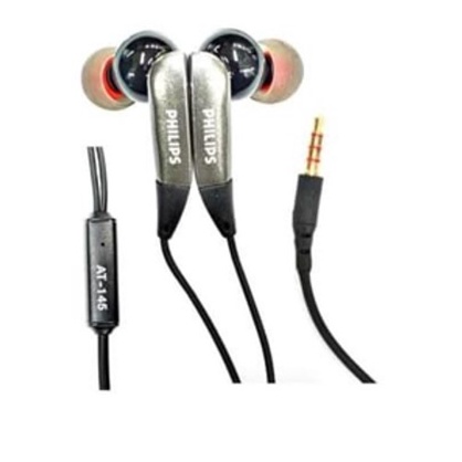 Headset Philips AT-145 Magnet Bass + In Ear Stereo Earphone