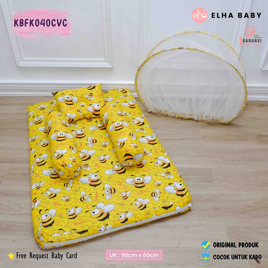 Kasur Bayi Flat Perlengkapan Bayi Baru Lahir Murah Baby Gift Set Tempat Tidur Bayi