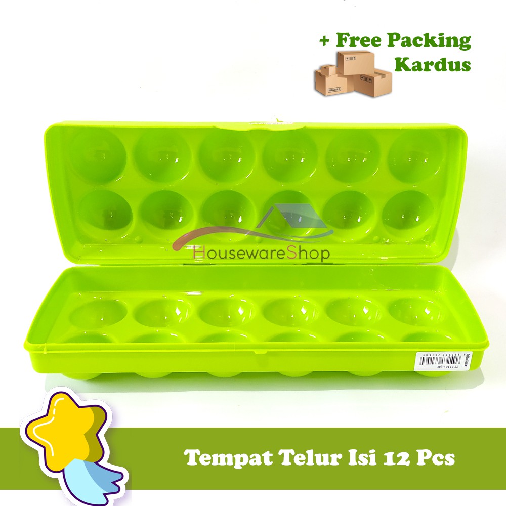 Tempat Telur Isi 12 Golden Sunkist - TT1118 Food Grade