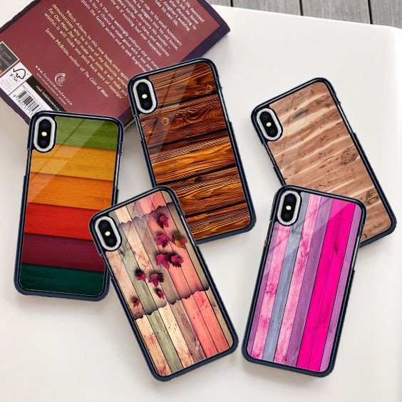 [P99]Phone Case Wood 2D For All Type