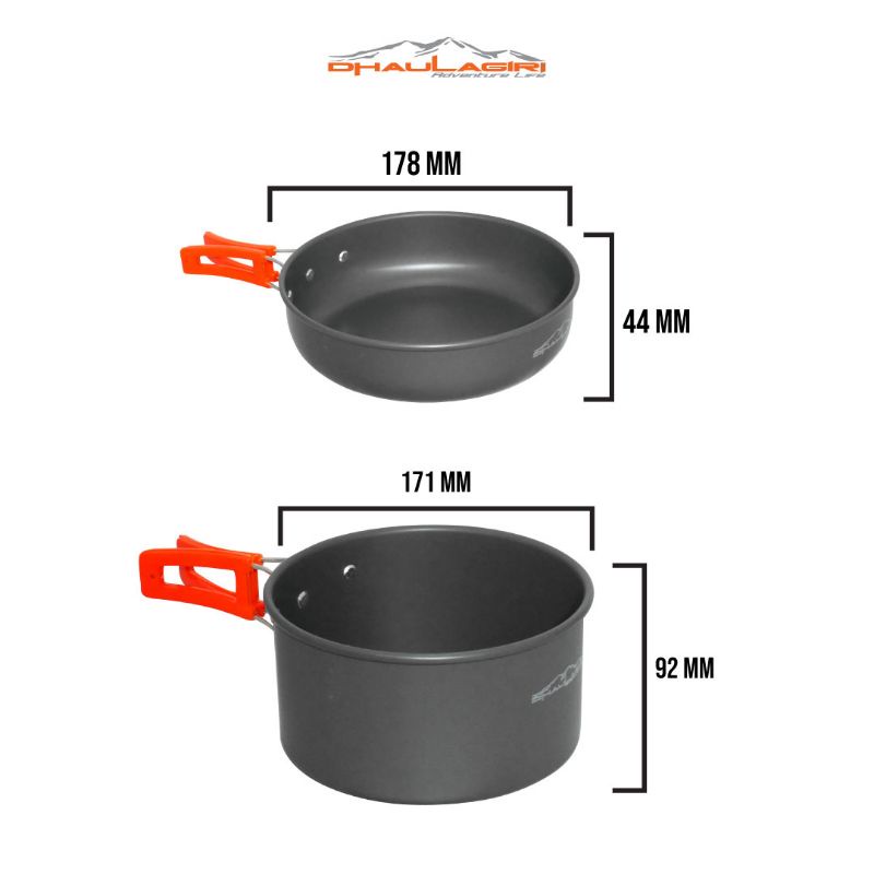 COOKING SET 400 DHAULAGIRI/NESTING CAMPING