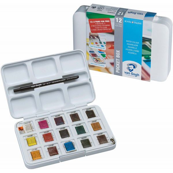 Talens Van Gogh Watercolour Pocket Box