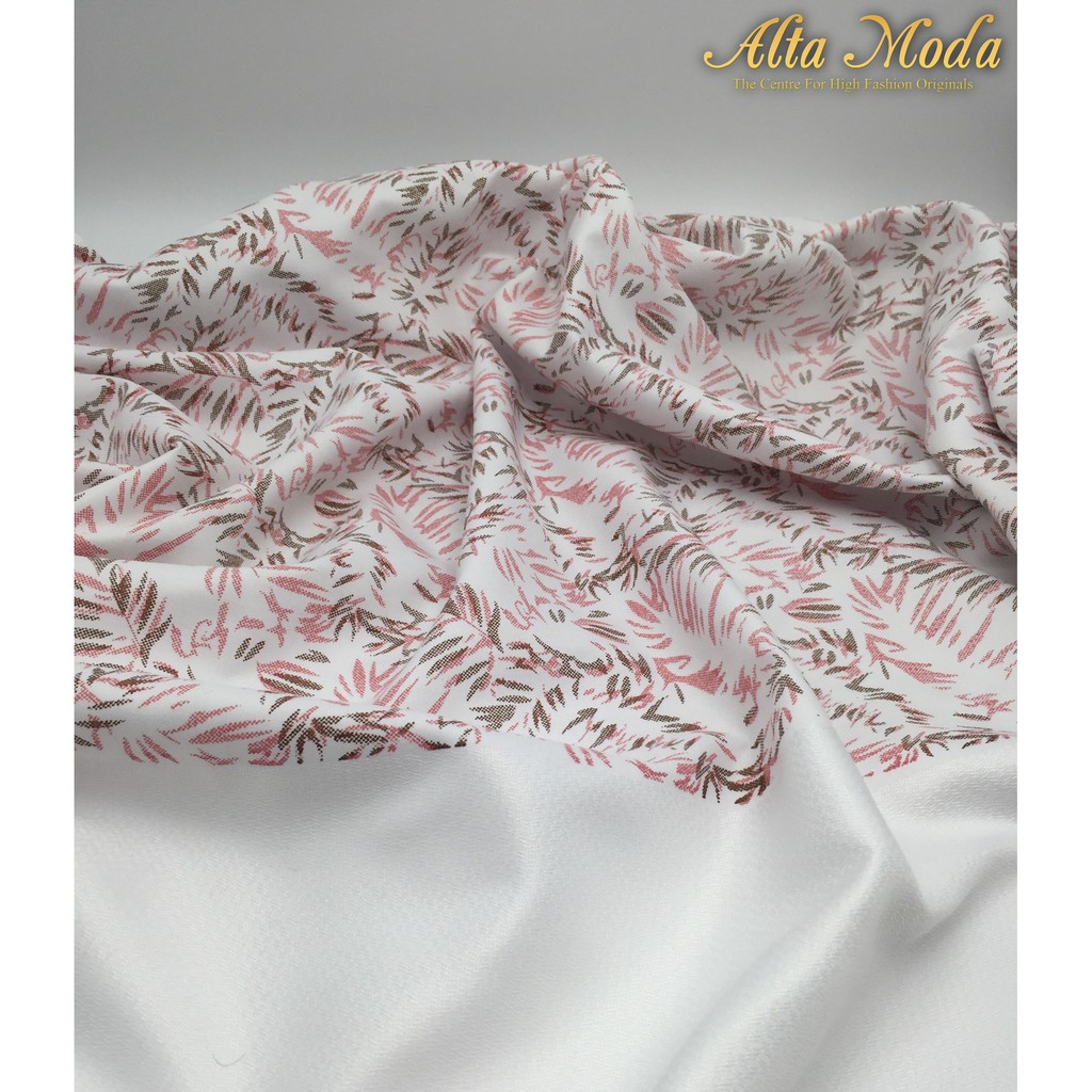 

Alta Moda Katun Motif Fancy Leaves Pink Chocolate Kain Premium (1M)