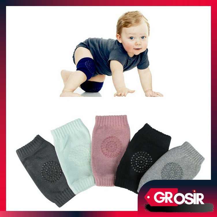 Grosir - 499 KaosKaki Pelindung Lutut Anak Bayi / Knee Protector / Kneepad Baby Socks / Kneecap Bayi