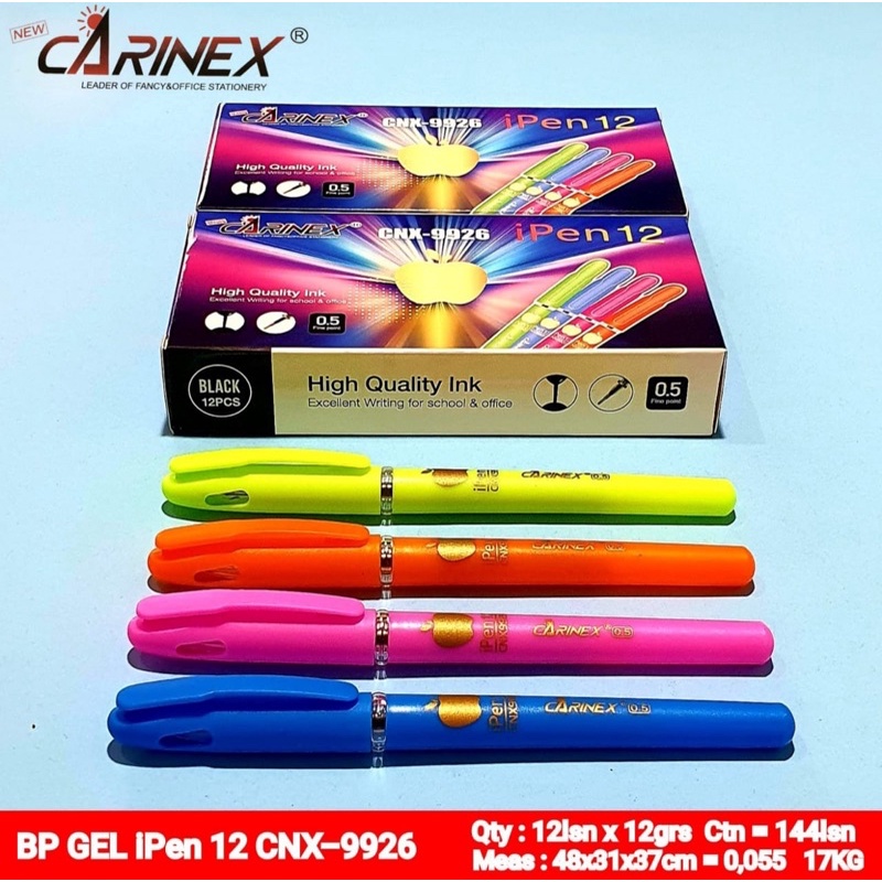 

Pen gel ipen 12 baru isi 12