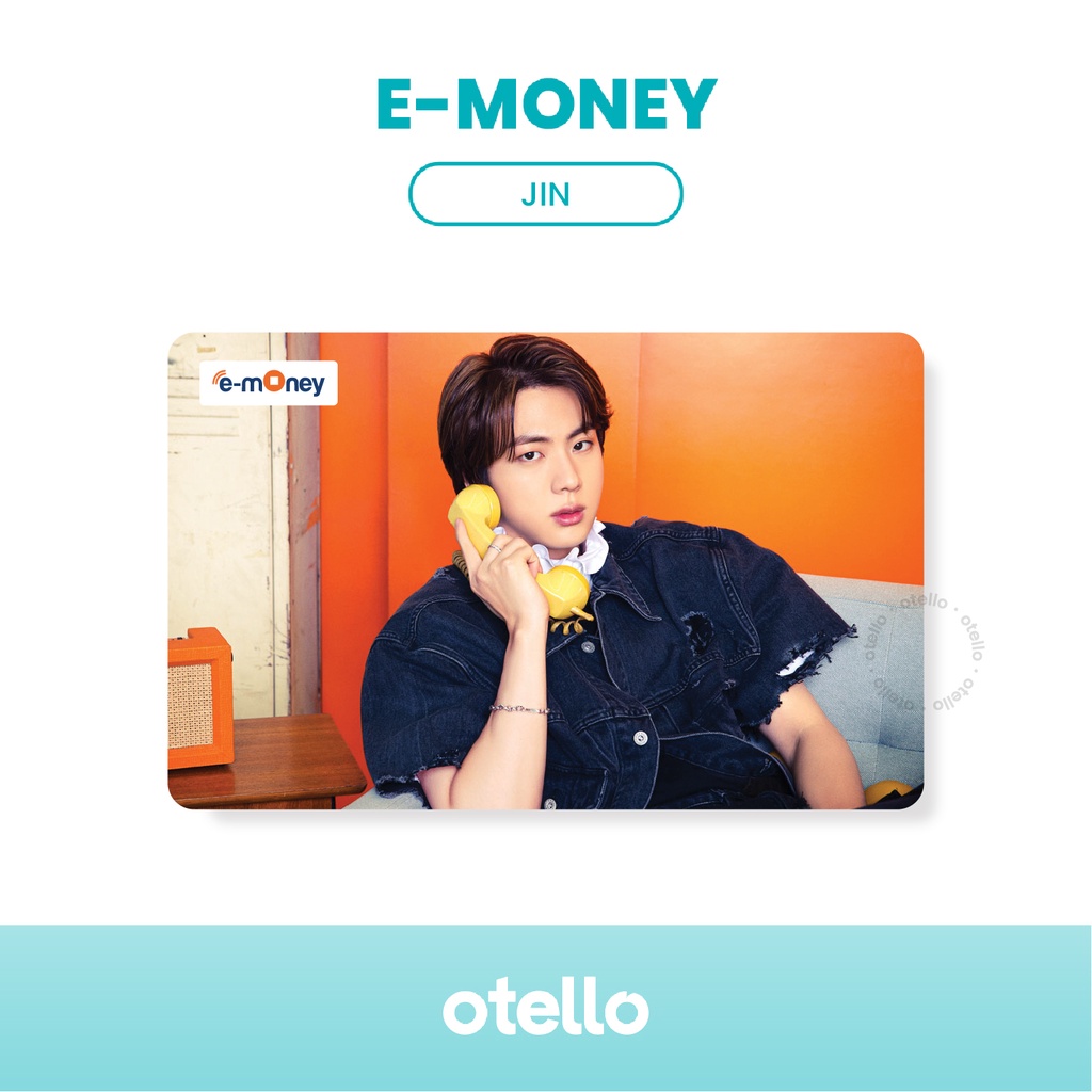 Kartu eMoney BTS Permission to Dance Photocard e-Money eToll Mandiri Bangtan Kpop Idol Merch