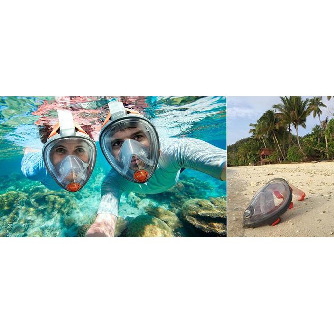 Aria By Oceanreef Full Face Snorkeling Mask (Kaca Mata Berenang) Diskon