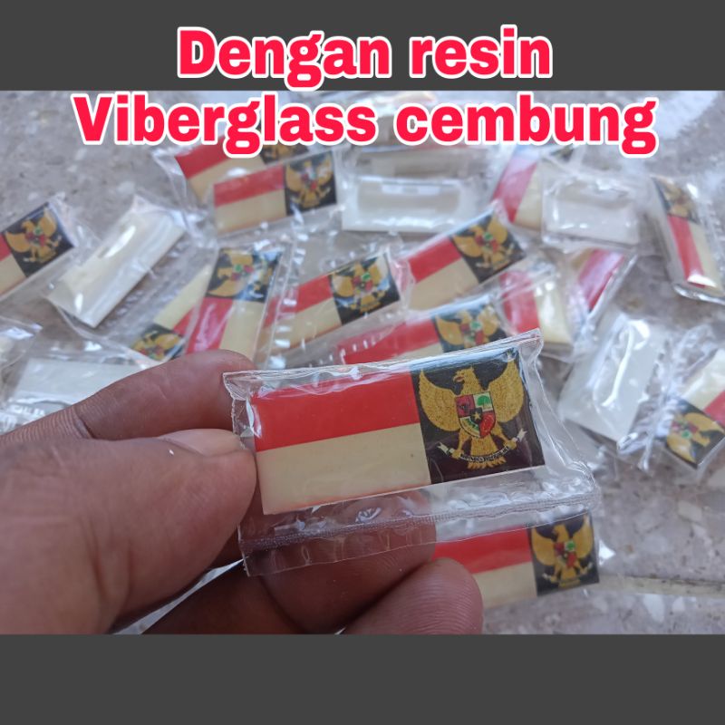 Pin Bendera Merah Putih Indonesia