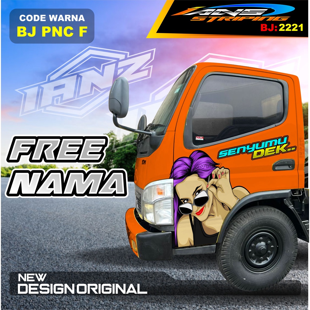 STIKER DECAL PINTU TRUK FUSO RAGASA / DECAL PINTU DUMTRUK  / STIKER MOBIL TRUK / STIKER PINTU TRUK KEREN