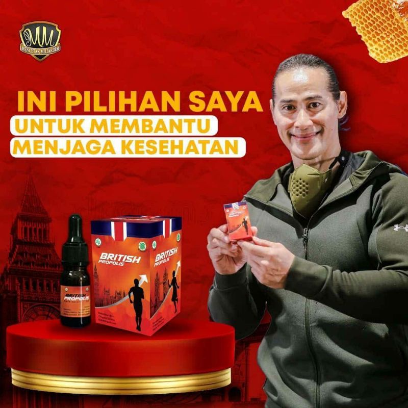 British Propolis - Propolis British Asli Original 100% Untuk Dewasa dan Anak Kids Terlaris