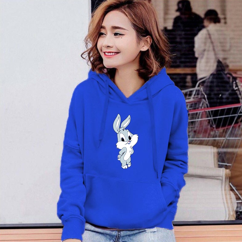 Lilipop.id Sweater Wanita Bunny Baby Hoodie Jumper Outwear