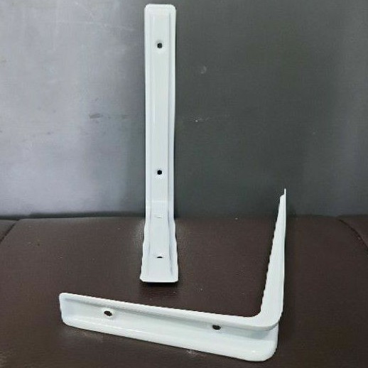 Siku Rak L 270 x 370 Putih / Shelf Bracket White Harga Per Pcs (D4220)