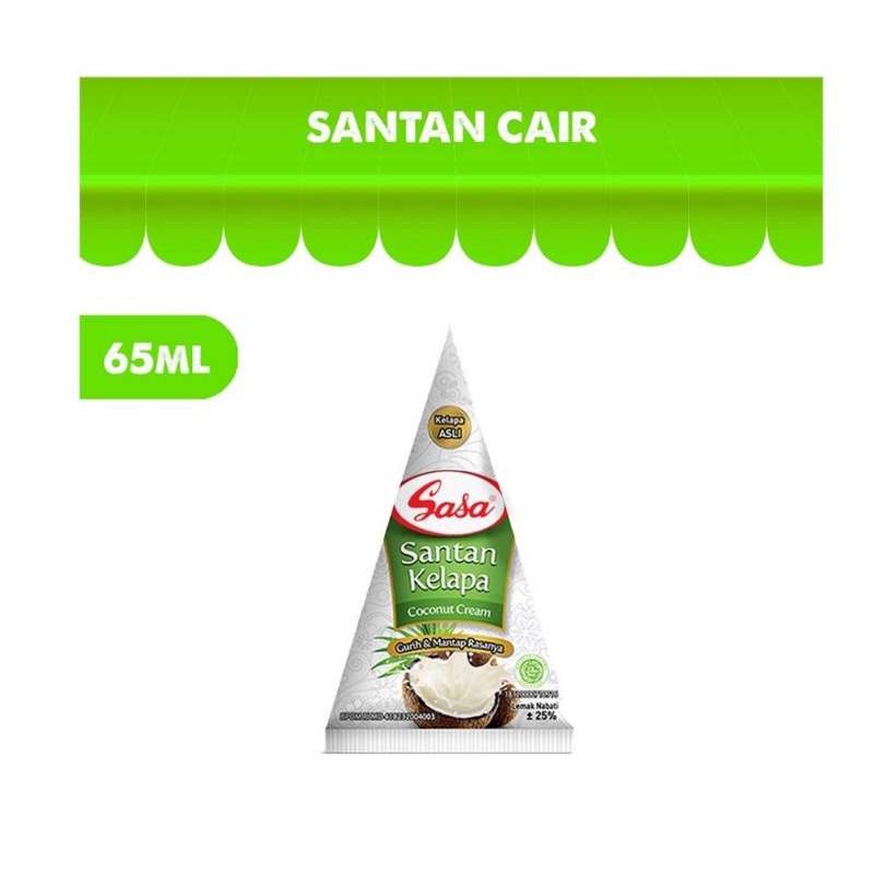 

SASA Santan Kelapa [65 mL]